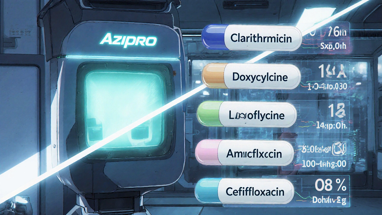 Azipro (Azithromycin) vs. Other Antibiotics: Detailed Comparison