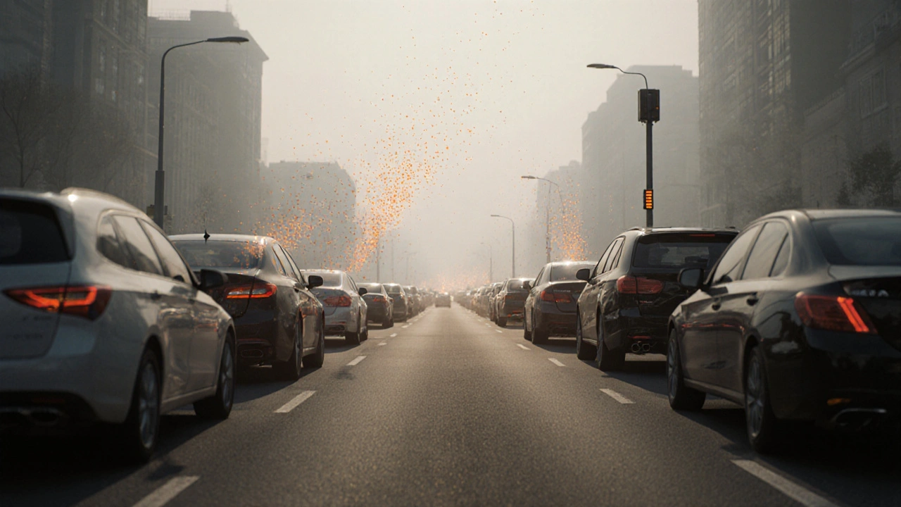 How Traffic Congestion Worsens Urban Air Quality and What Cities Can Do